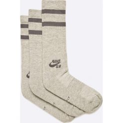 Nike Sportswear - Skarpety (3-pack). Szare skarpetki męskie marki Nike Sportswear, z elastanu. W wyprzedaży za 29,90 zł.