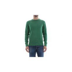 Swetry Tommy Hilfiger MW0MW04197 COTTON SILK CNECK. Zielone swetry męskie TOMMY HILFIGER, xxl, bez wzorów, bez kołnierzyka, bez kaptura. Za 301,20 zł.