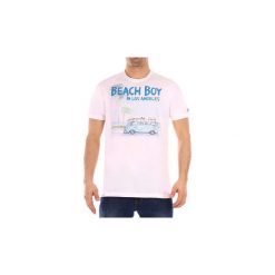 T-shirty z krótkim rękawem Mc2 Saint Barth BEACH BOY. Białe t-shirty męskie Mc2 Saint Barth, xxl, bez wzorów, bez kołnierzyka, krótkie. Za 281,15 zł.