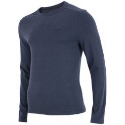 4F Koszulka Z Długim Rękawem H4Z17 tsml001 Denim Melanż S. Szare koszulki sportowe męskie marki 4f, s, melanż, z bawełny, z długim rękawem. W wyprzedaży za 42,00 zł.