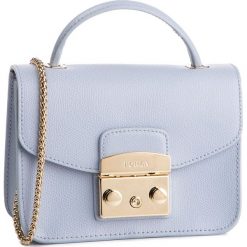 Torebka FURLA - Metropolis 1007245 B BHD3 ARE Violetta f. Niebieskie torebki klasyczne damskie marki Furla, bez wzorów, ze skóry, eleganckie, na ramię, bez dodatków. Za 1220,00 zł.