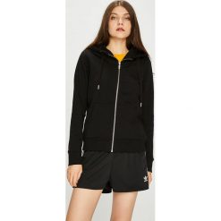 Only - Bluza. Czarne bluzy z kapturem damskie ONLY, l, z bawełny. Za 129,90 zł.