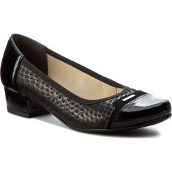 Półbuty SERGIO BARDI - Audrey FS127233917NC 601. Czarne półbuty damskie marki Sergio Bardi, ze skóry, eleganckie, na obcasie. W wyprzedaży za 159,00 zł.