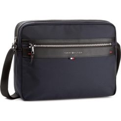 Torba na laptopa TOMMY HILFIGER - Elevated Messenger AM0AM03187 413. Niebieskie plecaki męskie TOMMY HILFIGER, ze skóry ekologicznej. Za 549,00 zł.