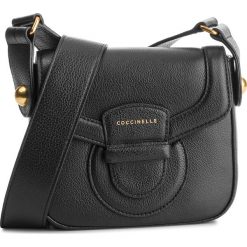 Torebka COCCINELLE - DS0 Vega E1 DS0 55 01 01 Noir 001. Czarne torebki klasyczne damskie Coccinelle, bez wzorów, ze skóry, bez dodatków. Za 1149,90 zł.