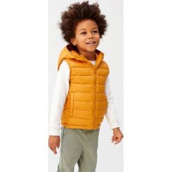 Mango Kids - Bezrękawnik dziecięcy Unico6 86-104 cm. Żółte kurtki chłopięce z poliesteru. Za 79,90 zł.