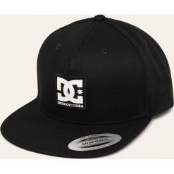 Dc - Czapka. Czarne czapki męskie DC, bez wzorów, z bawełny. Za 119,90 zł.