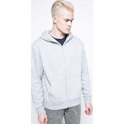 Review - Bluza. Szare bluzy męskie Review, m, bez wzorów, z bawełny, z kapturem, bez rękawów, z kapturem. W wyprzedaży za 69,90 zł.