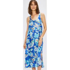 Lauren Ralph Lauren - Koszula nocna. Niebieskie koszule damskie marki Lauren Ralph Lauren, s, z poliesteru, z okrągłym kołnierzem. W wyprzedaży za 179,90 zł.
