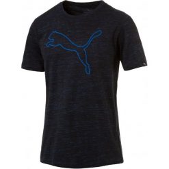 Puma Koszulka Sportowa Brand Cat Logo Tee Cotton Black Heather S. Brązowe koszulki do fitnessu męskie Puma, m, z materiału. W wyprzedaży za 75,00 zł.