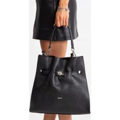 Rovicky Duża Torebka Damska Skóra Naturalna Bag A4. Torebki klasyczne damskie ROVICKY, w paski, z jeansu, eleganckie, na ramię, duże, bez dodatków. Za 319,90 zł.