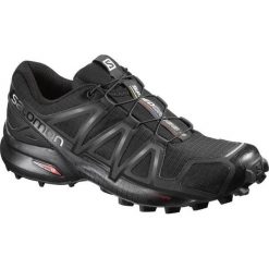Salomon Buty Do Biegania Speedcross 4 W Black/Black/Black Meta 38.7. Czarne buty sportowe damskie Salomon, bez wzorów, sportowe, do biegania. Za 449,00 zł.