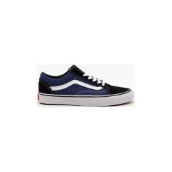 Buty Vans OLD SKOOL NAVY. Niebieskie trampki męskie marki Vans, bez wzorów, bez zapięcia. Za 347,63 zł.