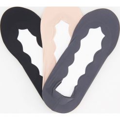 Skarpetki balerinki 3 pack - Czarny. Czarne skarpetki damskie Reserved, bez wzorów. Za 29,99 zł.