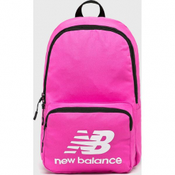 New Balance - Plecak. Różowe plecaki damskie marki New Balance, z poliesteru. W wyprzedaży za 84,90 zł.