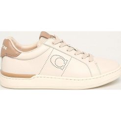 Coach - Buty. Białe buty sportowe damskie Coach, ze skóry. W wyprzedaży za 429,90 zł.