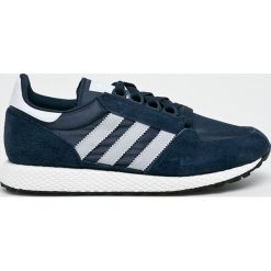 Adidas Originals - Buty Forest Grove. Niebieskie buty sportowe męskie marki adidas Originals, ze skóry, na sznurówki. W wyprzedaży za 249,90 zł.
