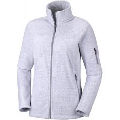 Columbia Bluza Damska Fast Trek Printed Jkt Astral Star Pri S. Szare bluzy sportowe damskie marki Columbia, s, z polaru. W wyprzedaży za 179,00 zł.