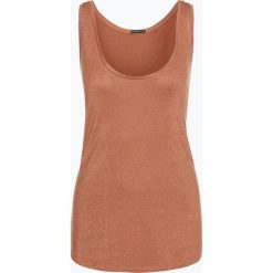Drykorn - Top damski – Lula, brązowy. Pomarańczowe topy damskie marki DRYKORN, m, bez wzorów, z materiału, bez kołnierzyka. Za 259,95 zł.