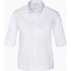 Marie Lund - Bluzka damska, biały. Białe bluzki damskie Marie Lund, z aplikacjami, z bawełny, bez kołnierzyka, bez rękawów. Za 129,95 zł.