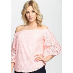 Różowa Bluzka Youth Wing. Różowe bluzki damskie Born2be, xl, bez wzorów, bez kołnierzyka, bez rękawów. Za 39,99 zł.