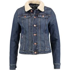 Bomberki damskie: H.I.S TRUCKER Kurtka jeansowa premium dark blue wash