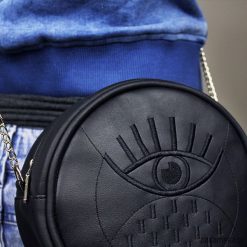 Torebka OKO //01. Szare torebki klasyczne damskie Pakamera, z tkaniny. Za 199,00 zł.