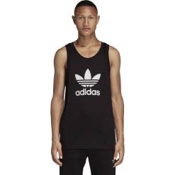 MĘSKA KOSZULKA BEZ RĘKAWA ADIDAS ORIGINALS TREFOIL (L). Koszulki męskie Adidas, m, bez wzorów, z bawełny, z kontrastowym kołnierzykiem, bez rękawów. W wyprzedaży za 69,99 zł.