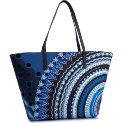 Torebka DESIGUAL - 19WAXAAQ 5173. Niebieskie torebki klasyczne damskie Desigual, z materiału, klasyczne. W wyprzedaży za 199,00 zł.