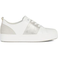 Geox - Buty. Białe buty sportowe damskie Geox, z gumy. Za 389,90 zł.