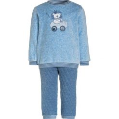Kanz LAYETTE LION KING 1/1 ARM BABY Bluza blue melange. Niebieskie bluzy chłopięce marki Kanz, z bawełny. Za 129,00 zł.