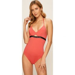 Tommy Hilfiger - Strój kąpielowy. Białe stroje kąpielowe damskie TOMMY HILFIGER, s, z haftami, z materiału. Za 399,90 zł.
