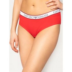 Bokserki Emporio Armani Underwear 163225 0P317 00074. Czerwone bokserki damskie Emporio Armani Underwear, s, bez wzorów, z elastanu. W wyprzedaży za 119,00 zł.