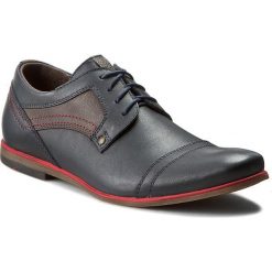 Półbuty męskie: Półbuty GREGOR – 01802-ME-B740-DU211-DS Niebieski