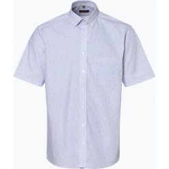 Eterna Modern Fit - Koszula męska łatwa w prasowaniu, niebieski. Niebieskie koszule męskie Eterna Modern Fit, m, w paski, bez kołnierzyka, bez rękawów. Za 249,95 zł.