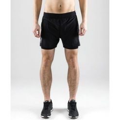 Spodenki sportowe męskie: Craft Spodenki męskie Essential 2-in-1 Shorts Black r. M (1906028 – 9999)