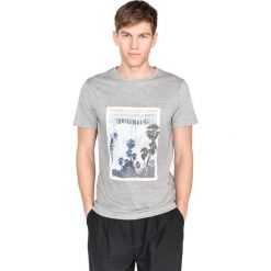 Jack & Jones Horizons Koszulka Szary. Szare podkoszulki męskie Jack & Jones, xl, z haftami, z bawełny, z krótkim rękawem. Za 57,95 zł.