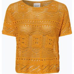 Taifun - T-shirt damski, żółty. Żółte t-shirty damskie Taifun, m, bez wzorów, bez kołnierzyka. Za 149,95 zł.