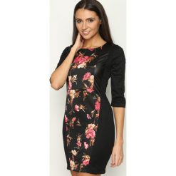 Różowo-Khaki Sukienka Hourglass. Brązowe sukienki damskie Born2be, na wiosnę, xl, bez wzorów, z dzianiny, bez kołnierzyka, bez rękawów. Za 49,99 zł.