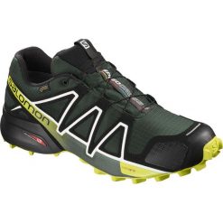 Salomon Buty męskie Speedcross 4 GTX Darkest Spruce/Black r. 42 (404662). Czarne buty sportowe męskie marki Salomon. Za 699,00 zł.