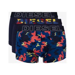 Diesel 3-pack Bokserki Niebieski Wielokolorowy. Niebieskie bokserki męskie Diesel, bez wzorów, z elastanu. Za 209,95 zł.