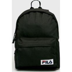 Fila - Plecak. Czarne plecaki męskie marki Fila, bez wzorów, z poliesteru. Za 119,90 zł.