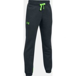 Chinosy chłopięce: Under Armour Spodnie dziecięce Rival Jogger szaro zielone r. M (1309544-016)