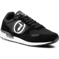 Sneakersy TRUSSARDI JEANS - 77A00281 K299. Czarne sneakersy męskie Trussardi Jeans, bez zapięcia. Za 539,00 zł.