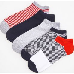 Kapcie męskie: 5 pack stopek – Granatowy