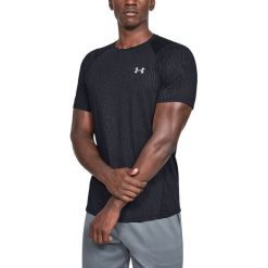 Under Armour MK-1 Koszulka Czarny. Czarne podkoszulki męskie Under Armour, xxl, bez wzorów, z elastanu, z krótkim rękawem. Za 188,95 zł.