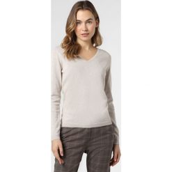 Brookshire - Sweter damski, beżowy. Brązowe swetry damskie brookshire, m, bez wzorów, z bawełny, bez rękawów, bez kaptura. Za 129,95 zł.