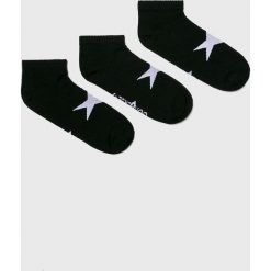 Converse - Skarpety (3-pack). Czarne skarpetki męskie Converse, bez wzorów, z elastanu. Za 39,90 zł.