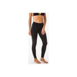 Legginsy UV surfing 100 damskie. Czarne topy damskie OLAIAN, l, bez wzorów, z elastanu. Za 59,99 zł.