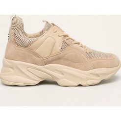 Steve Madden - Buty Movement. Brązowe buty sportowe damskie Steve Madden, bez wzorów, ze skóry, sportowe. Za 469,90 zł.